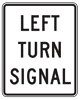 Traffic Signal Signs & Backplates